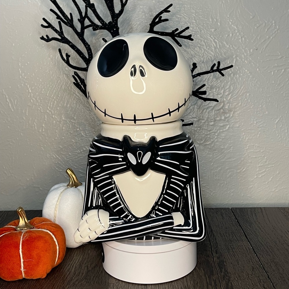 Disney Nightmare before Christmas jack skeleton jar